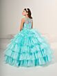 Tiffany Princess 13833 Beaded Bodice Tiered Skirt Mini Pageant Dress