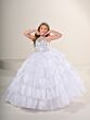 Tiffany Princess 13833 Beaded Bodice Tiered Skirt Mini Pageant Dress