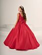 Tiffany Princess 13841 Bow Back V-Neckline Mini Pageant Dress