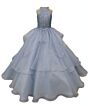 Ava Presley 26820 Halter Neck Tiered Skirt Junior Pageant Dress