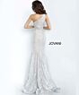 Jovani 00353 Silver Prom Dress