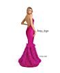Jessica Angel 2540 Feather Skirt Halter Neck Dress
