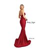 Jessica Angel 2551 Halter Strap Ruched Keyhole Dress