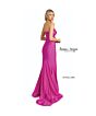 Jessica Angel 2592 High Slit Strapless Ruched Dress