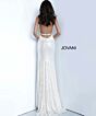 Jovani 1012 High Slit Sequin Dress