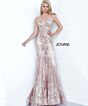 Jovani 3675 Corset Top Sequin Dress