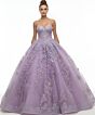 Jovani Q43432 Strapless Sweetheart Neck Quince Dress