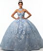 Jovani Q43813 Strapless Sweetheart Neck Quinceanera Dress