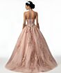 Jovani Q45684 Sweetheart Neck Basque Waist Sweet 16 Dress
