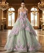 Jovani Q45685 Sweetheart Neck Pannier Skirt Sweet 16 Dress