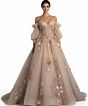 Jovani Q46662 Bishop Sleeve Sweetheart Neck Sweet 16 Dress