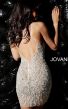 Jovani 40928 Plunging Neckline Beaded Dress
