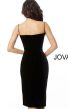 Jovani 63883 Spaghetti Strap Knee-Length Dress