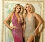 Jovani 49353 High Slit Plunging Halter Dress