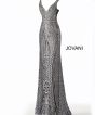 Jovani 55819 Embellished V-Neck Dress