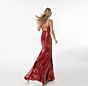 Ava Presley 39238 Beaded Strap Fit-And-Flare Dress
