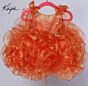 Sugar Kayne C229 Bow Strap Ruffle Skirt Dress