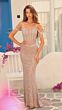 Amarra 88108 Off The Shoulder Sequin Dress