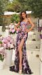 Amarra 88728 Sheer Skirt Embroidered Dress