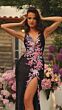 Amarra 88761 Floral Bodice Sequin Dress