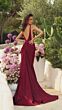 Amarra 88796 Open Back Glitter Corset Dress