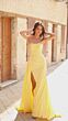 Amarra 88835 Side Tail Strapless Ruched Dress
