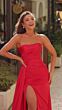 Amarra 88835 Side Tail Strapless Ruched Dress