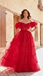 Amarra 94002 Off The Shoulder Ruffle Dress
