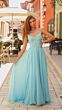 Amarra 94008 Floral Bodice Multi Strap Dress