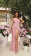 Amarra 94013 High Slit One Shoulder Dress