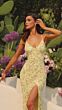 Amarra 94015 Spaghetti Straps Floral Dress