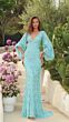 Amarra 94037 Bell Sleeves Bare Back Dress