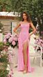 Amarra 94039 Floral Sequin Lace-Up Dress