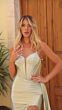 Amarra 88276 Strappy Back Side Tail Corset Dress