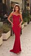 Amarra 88348 Sweetheart Neckline Embellished Corset Dress