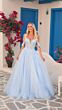 Amarra 88409 Illusion Corset Off The Shoulder Dress