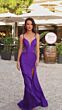 Amarra 88809 Double Strap Plunging Neckline Dress
