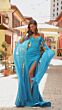 Amarra 88820 Hanging Sleeve Cold Shoulder Dress