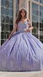 Amarra 54220 Petal Train Illusion Side Quinceanera Gown
