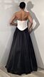 Jovani 47448 Basque Waist Two Tone Dress
