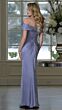 Marsoni M353 Ruched Bodice Slim Off The Shoulder Dress