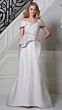 Marsoni MV1397 Slim-Flare Off The Shoulder Peplum Dress