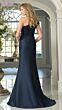 Marsoni MV1358 Mikado One-Shoulder Asymmetric Neck Dress