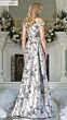 Rina Di Montella RD2912 Off The Shoulder Floral Dress