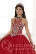 House of Wu 26881 High Neck Quinceanera Dress