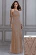 Adrianna Papell 40132 Halter Neck Bridesmaid Dress - Stock Only