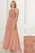 Adrianna Papell 40172 Halter Neck Bridesmaid Dress - Stock Only