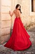 Sherri Hill 51631 Lace-Up Back Formal Gown with Slit
