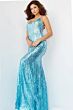 Jovani 07627 Turquoise Dress