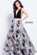 Jovani 58207 Floral Skirt Formal Gown